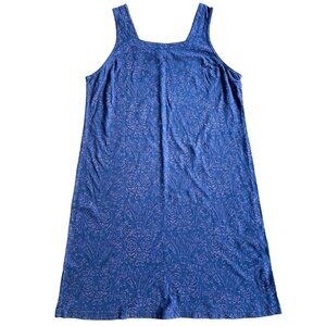 Fresh Produce 100% Cotton Square Neck Dress, Made in USA - Size XL